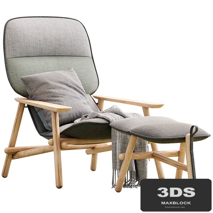 Lilo Armchair By Moroso