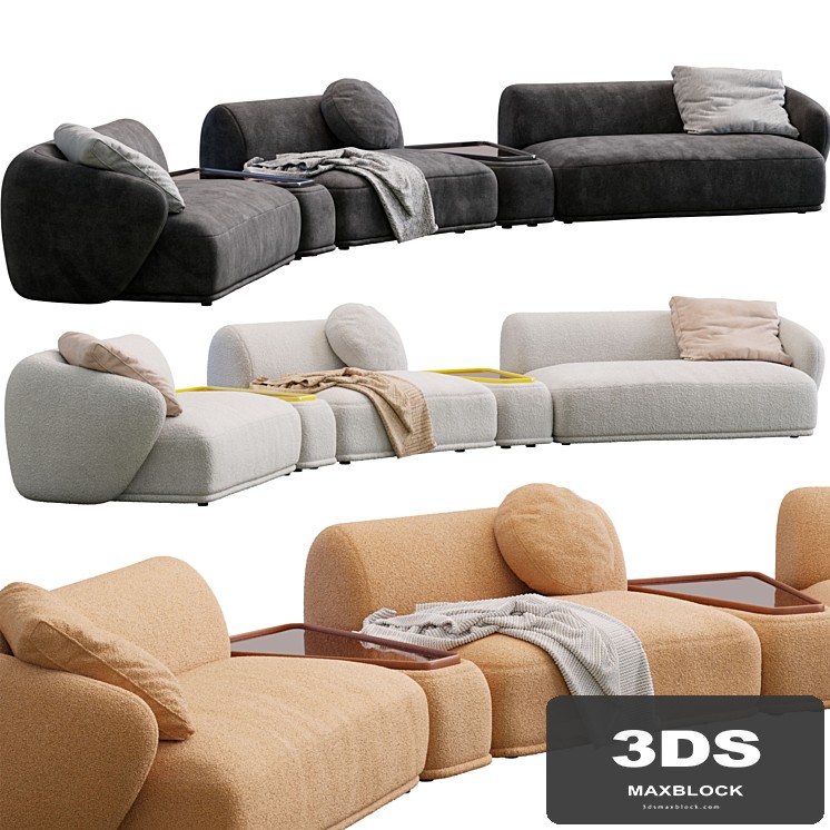 Sofa Rene By Meridiani
