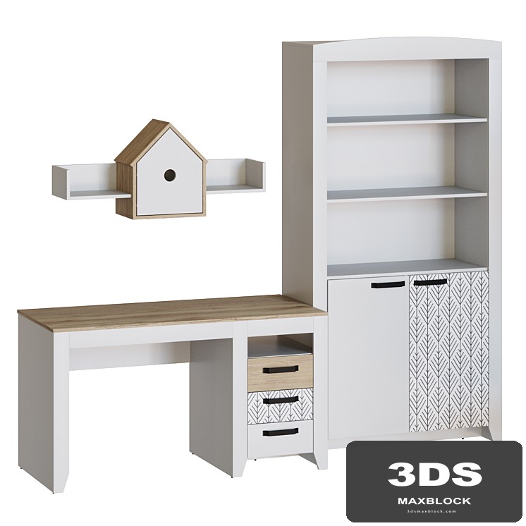 Furniture set for children's Fanny, workplace
