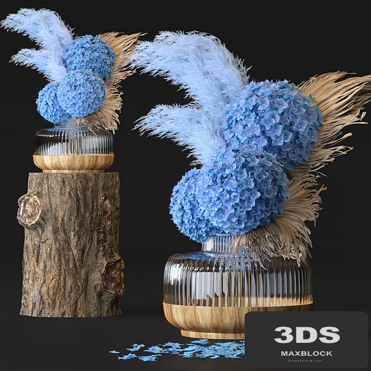 Hydrangea Flower Set-06