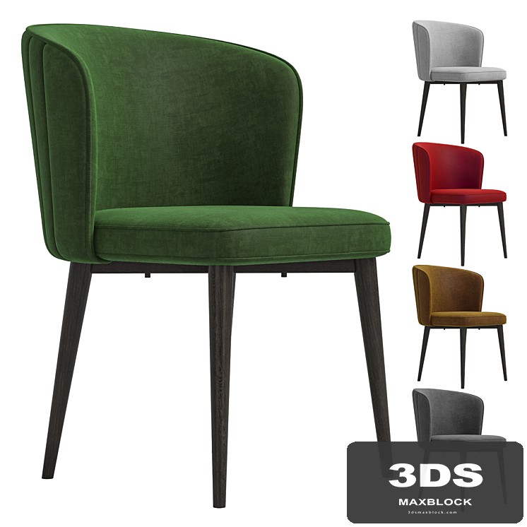 CLAUDE FABRIC DINING CHAIR