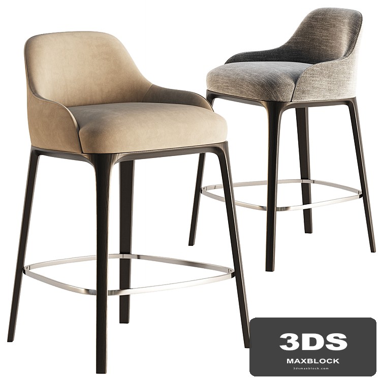 Sophie Bar Stool Minotti