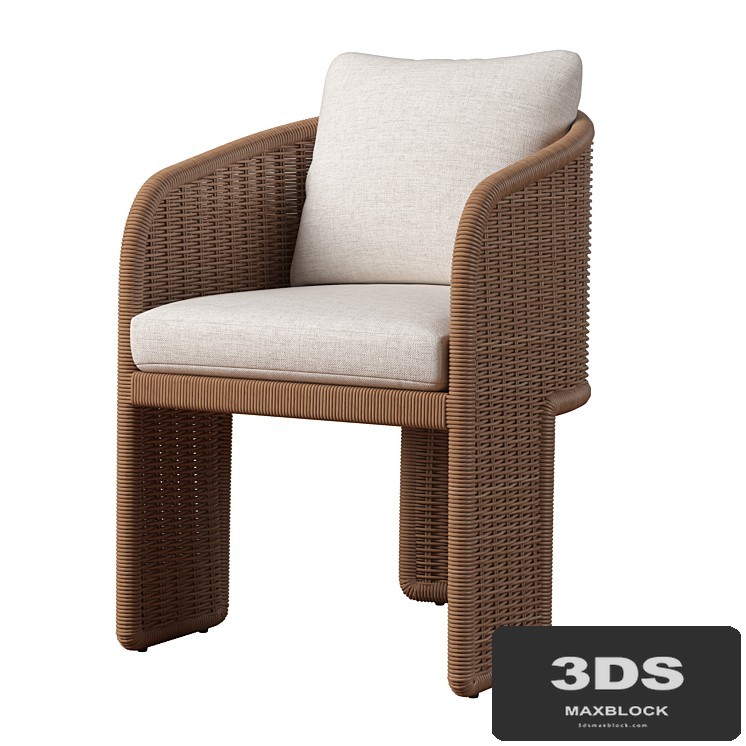 RH LA PAZ DINING CHAIR