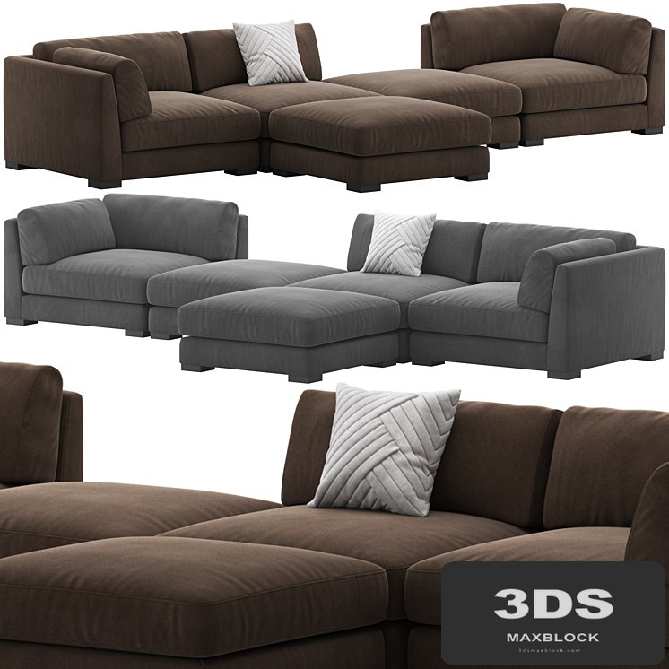 CB2 Plazza Sectional Sofa