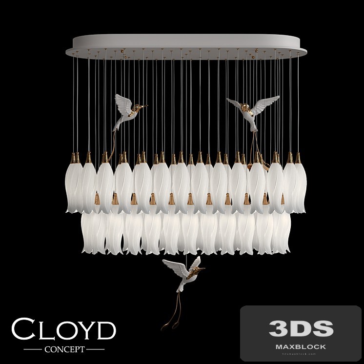 MO Chandelier Cloyd ARGANA C54 (art.10814)