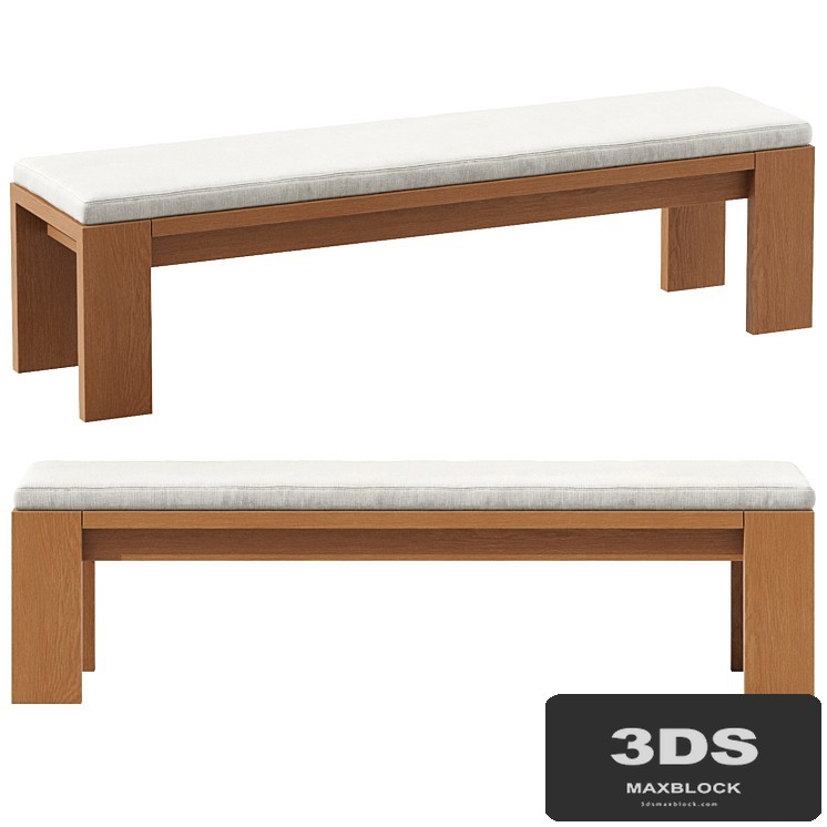 Marbella Teak Dining Bench