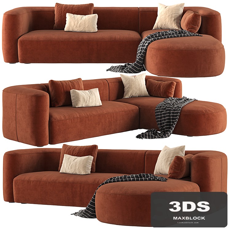 Mellow Sectional Sofa by Acanva