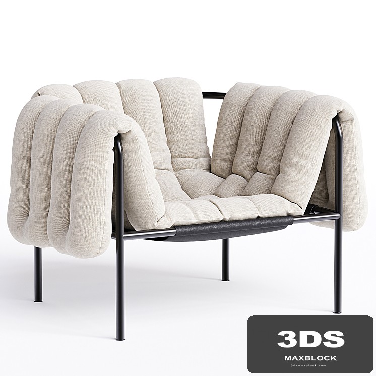 Puffy lounge chair