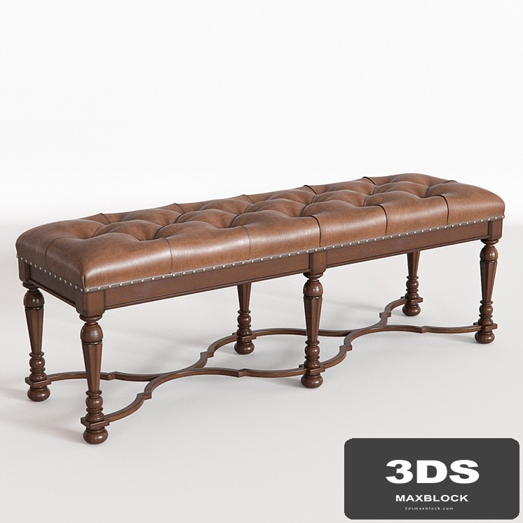FINE FURNITURE DESIGN Tufted Bed Bench