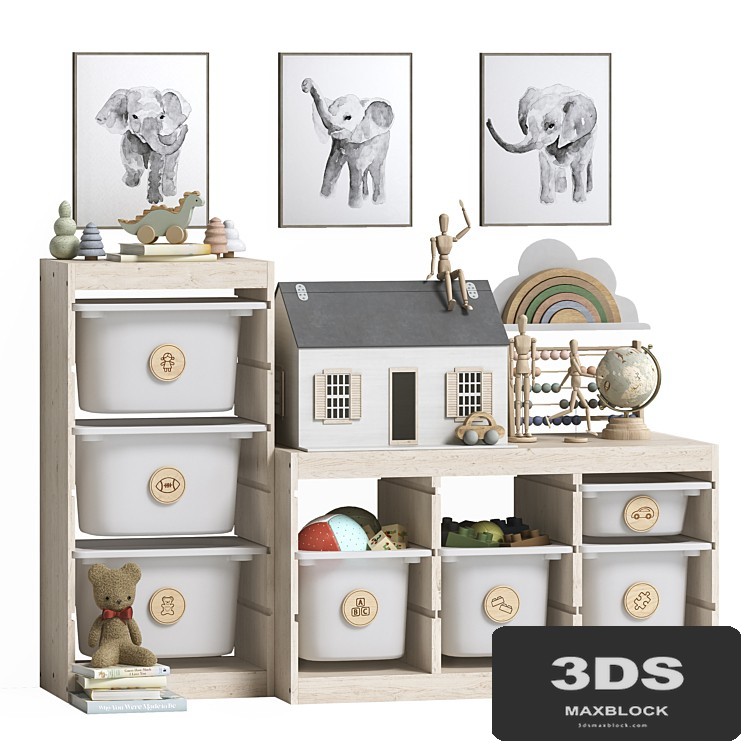 Toys, decor and furniture for nursery 5