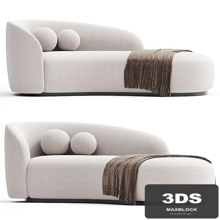 Modern Curved Sofa | Eichholtz Bernd