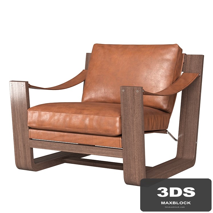Cesar Leather Chair Heirloom Sienna