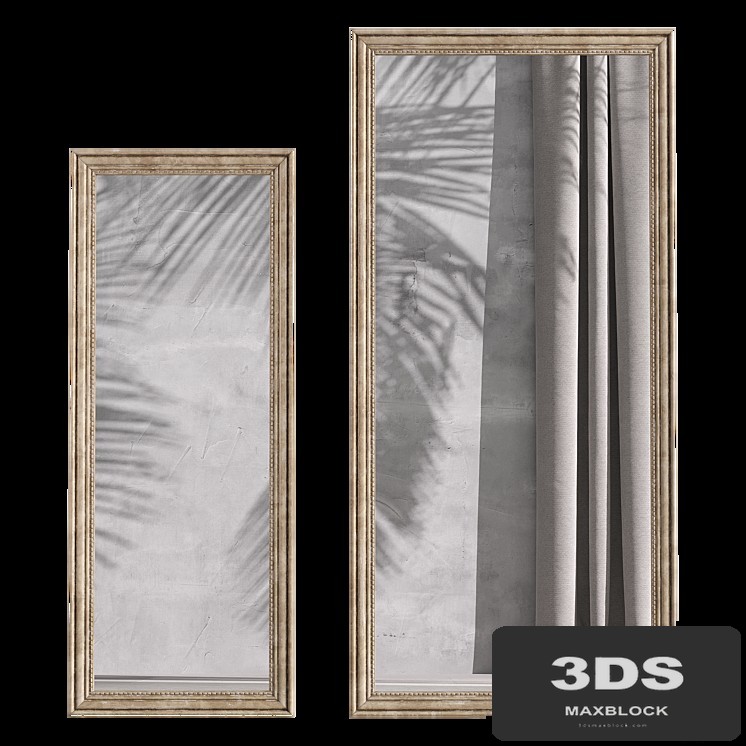 Set of mirrors Afsan_1, La Redoute