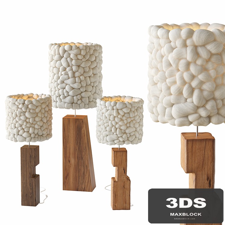 Collection floor lamp by Helen Loom