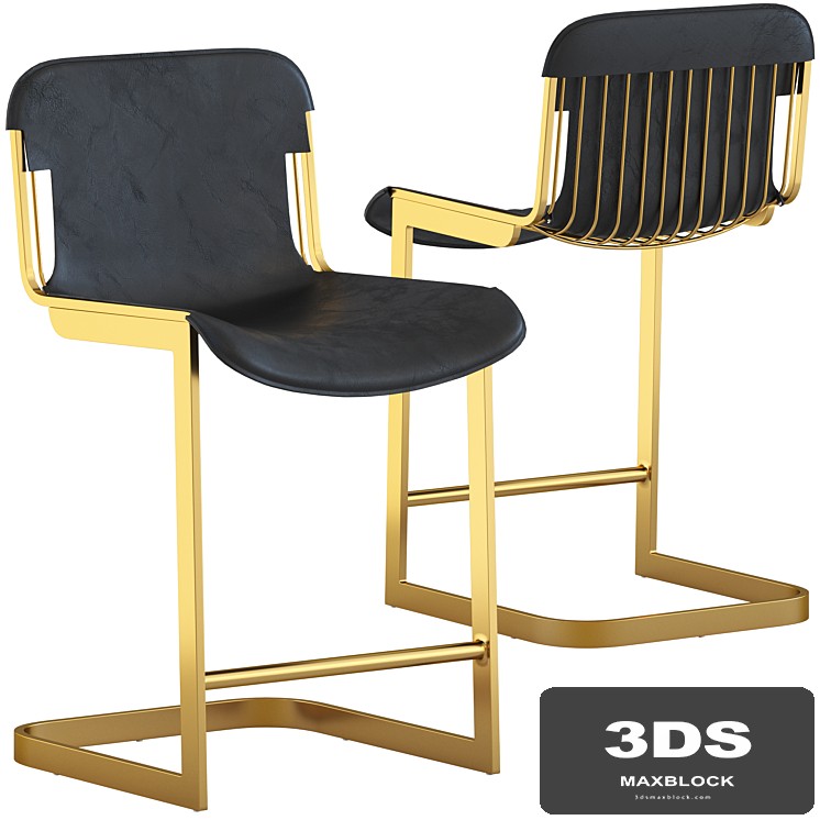 CB2 Rake Counter Stool