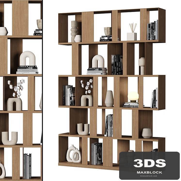 Cabinet with shelves 040