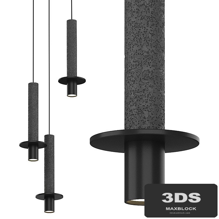 Pendant lamp METABLACK by Romatti