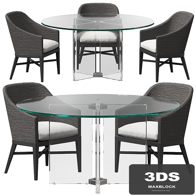 RH DINING SET 9