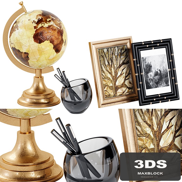 decorative set for interior