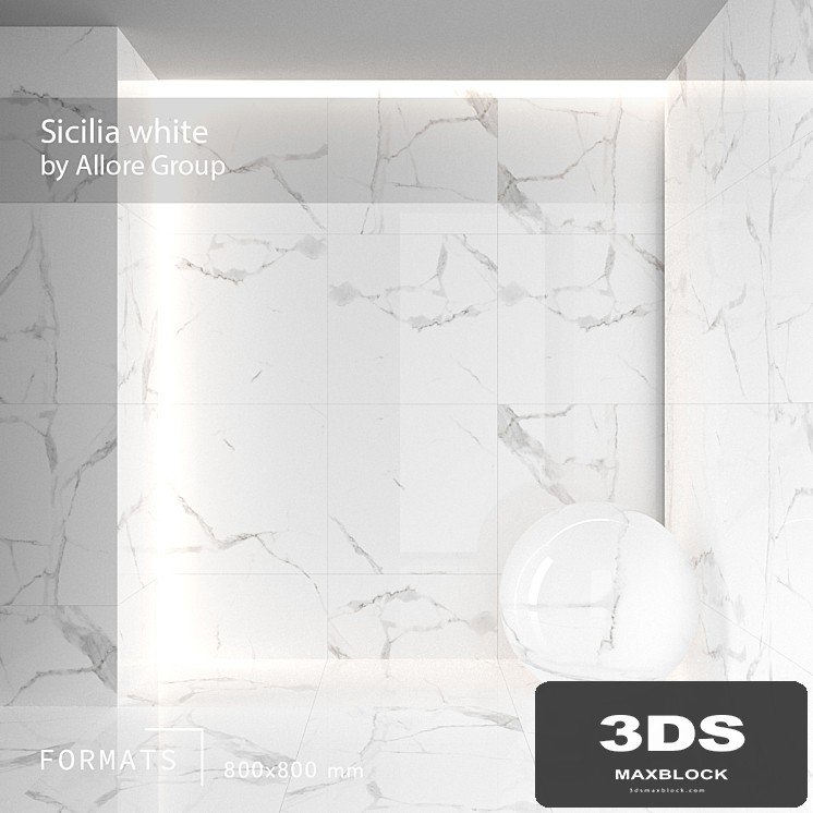 Sicilia white Floor\Wall Tile