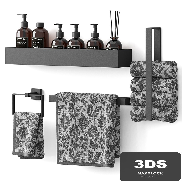 Decorative bathroom set 4