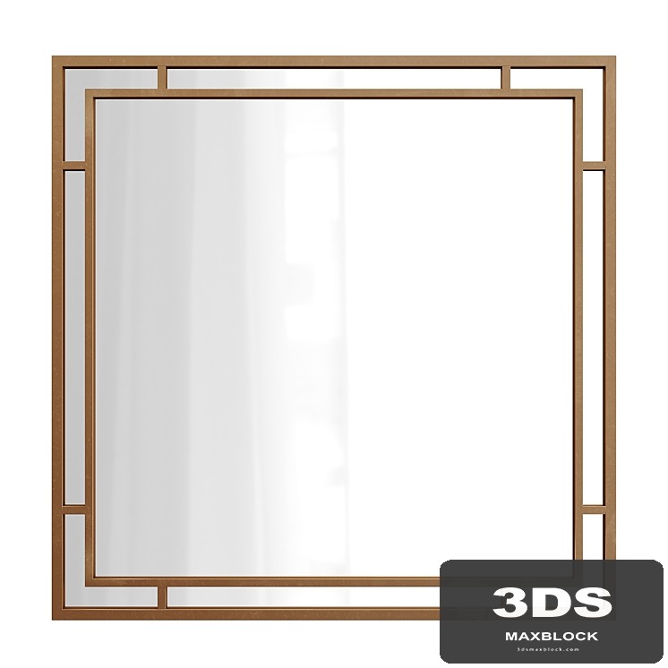 Square wall mirror Arvilla by Pottery Barn
