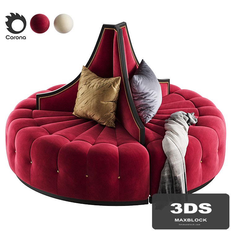MIRAGE ROUND SOFA