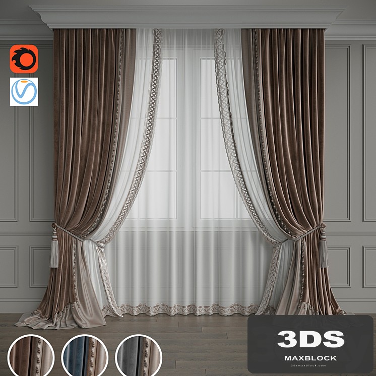 Drapery set 189