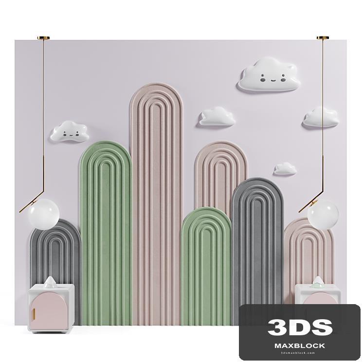 Headboard in nursery 05