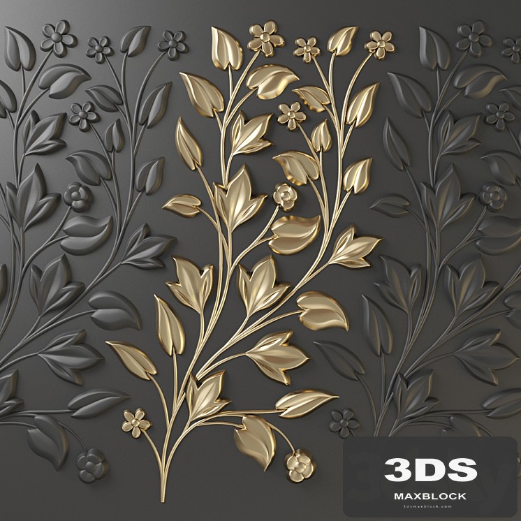Wall decor 002. Flower