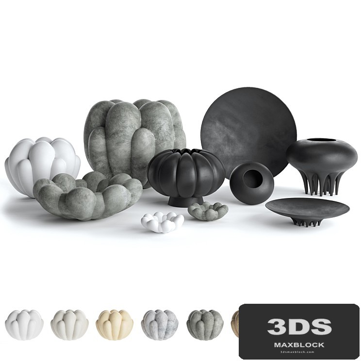 Vases 101 Copenhagen set 01