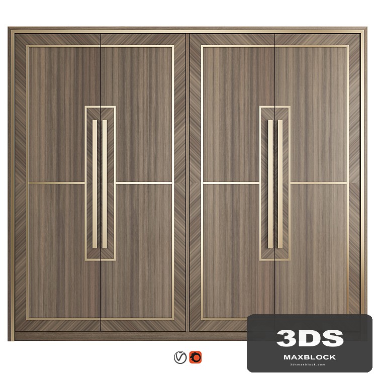 Marquetry Wardrobe