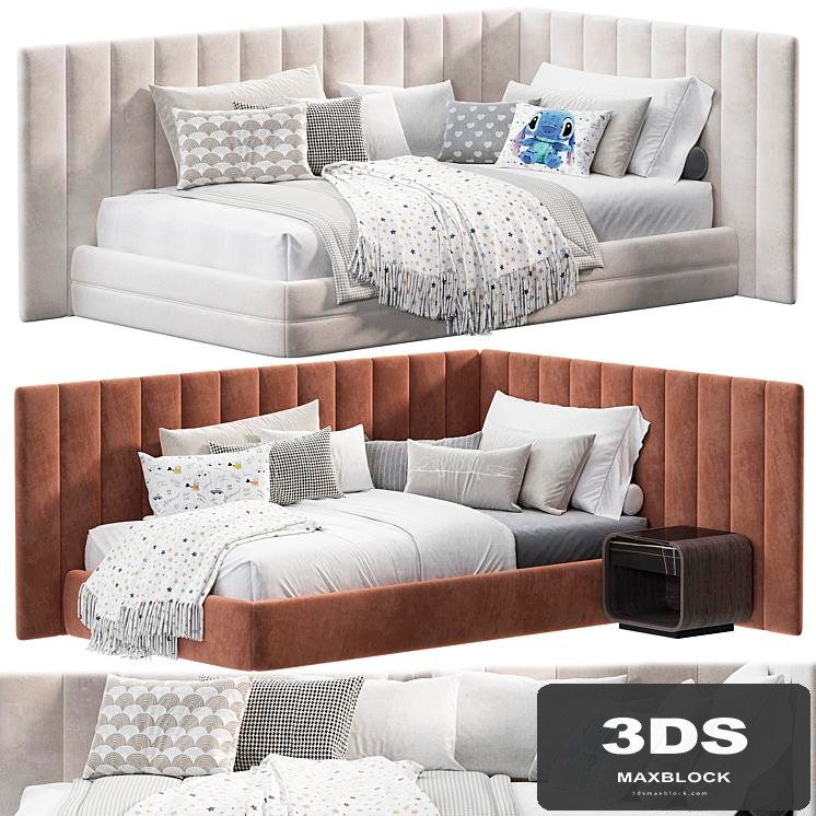 Milano modern kids bed