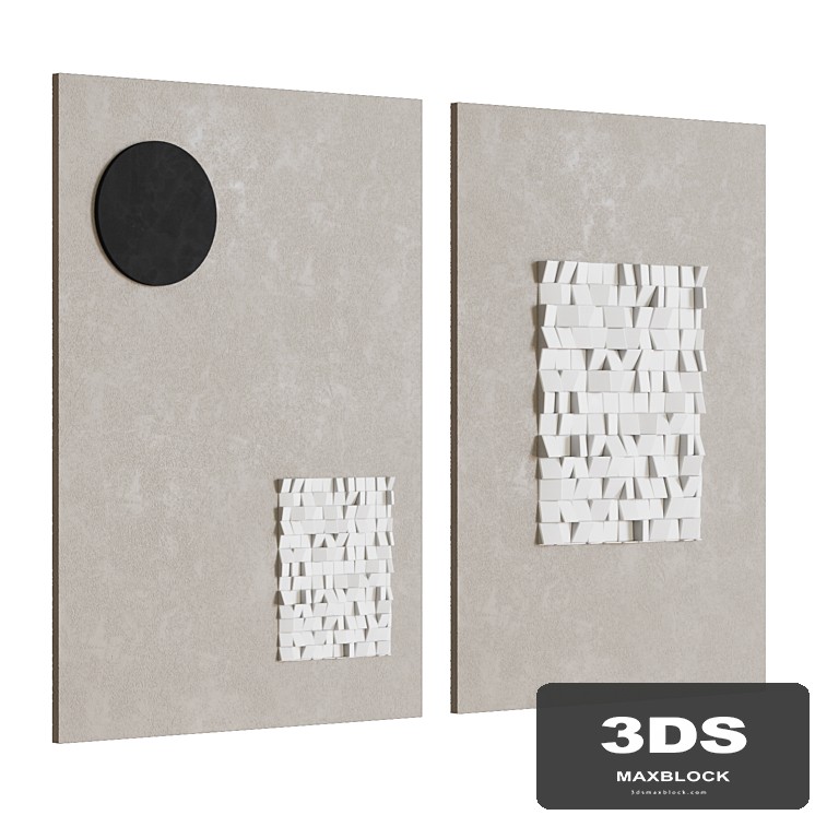 Abstract 3d panels