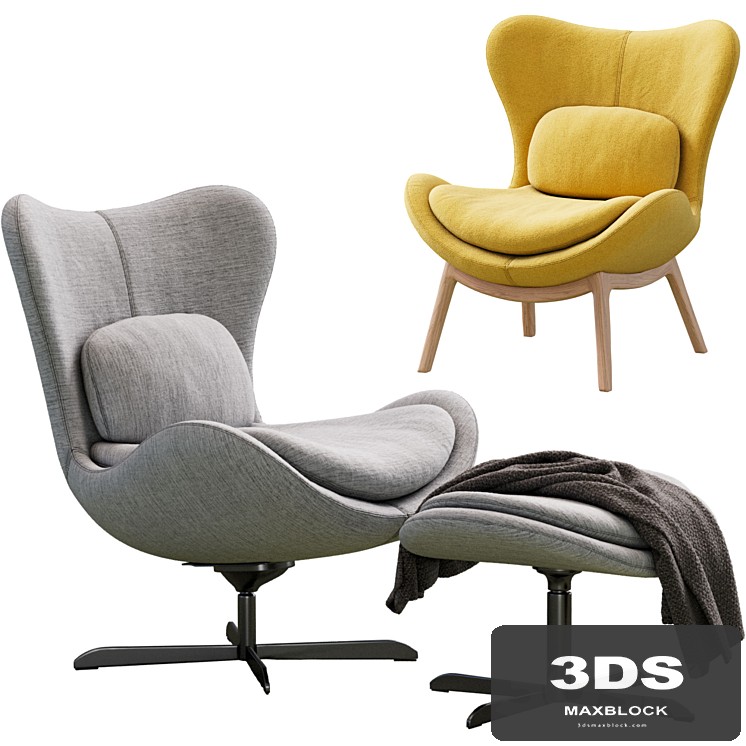 Armchair Lazy By Calligaris