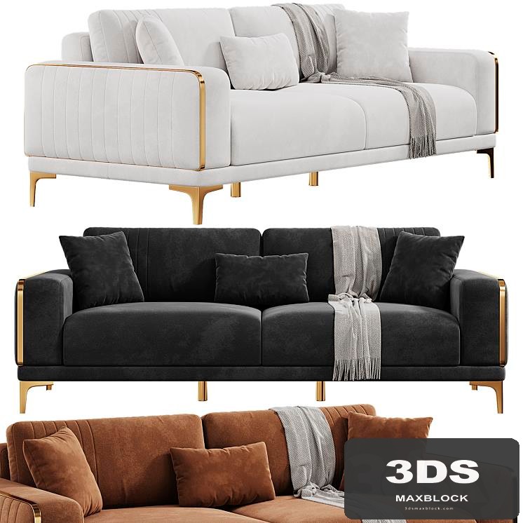 Carlino Living Room Sleeper Sofa Set by Bellona