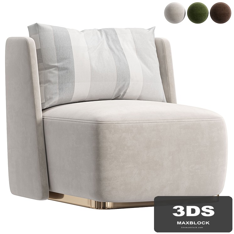 McQueen Armchair By Cazarina