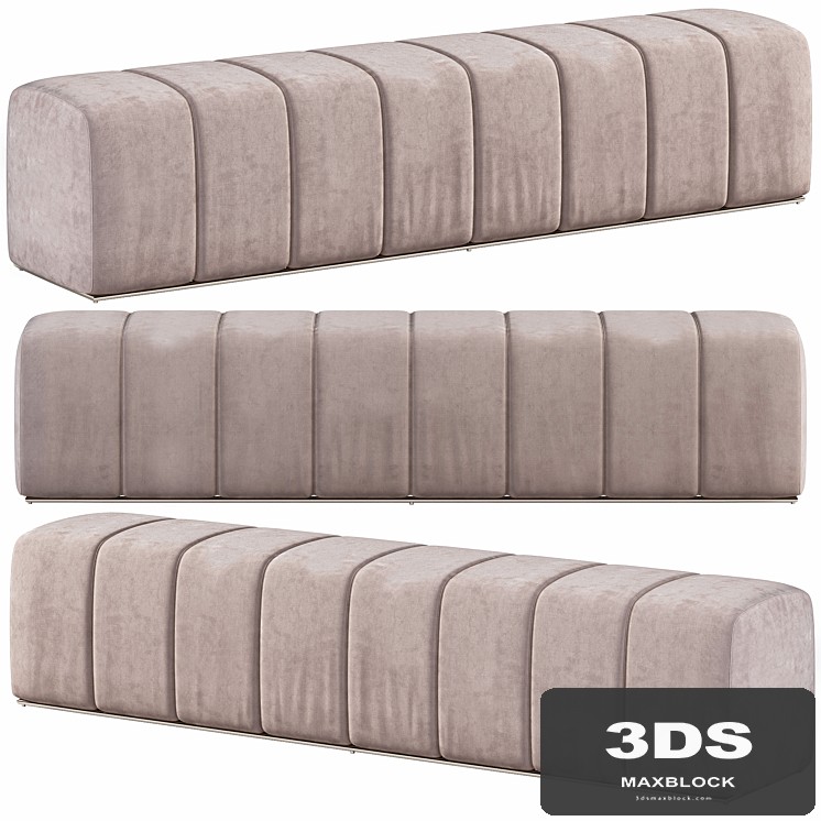 Dali Ottoman Beige by Casalusso
