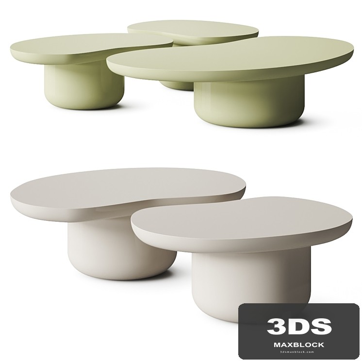Secolo Laghi Monochrome Coffee Tables