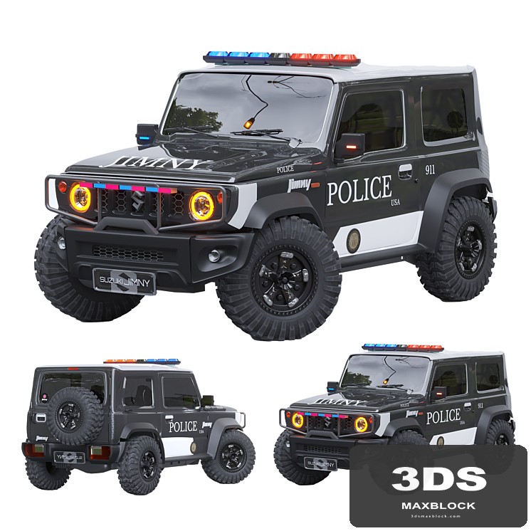 SUZUKI JIMNY POLICE CAR