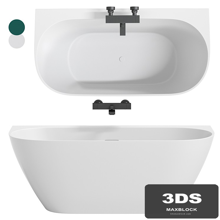 Bathtub Salini sofia wall