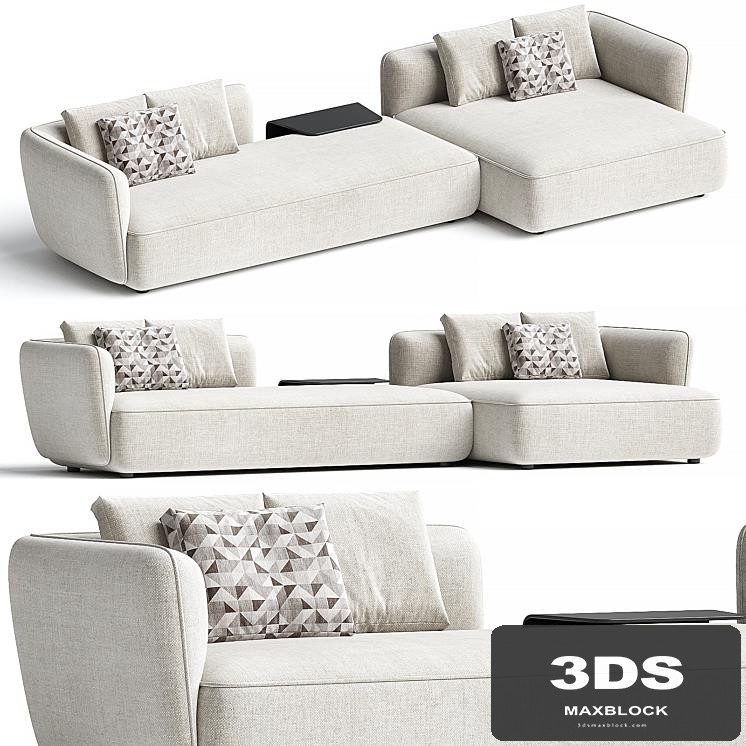 COZY | Fabric sofa By MDF Italia