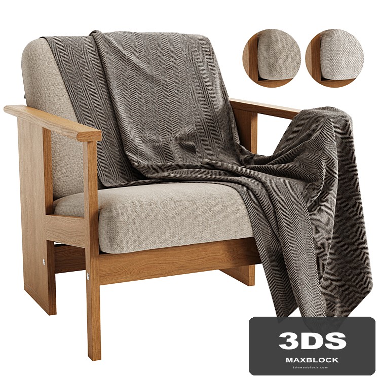 BLOCK Armchair Form & Refine