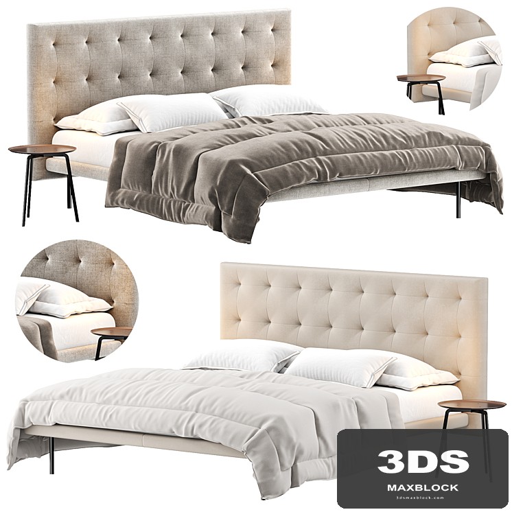 FREEDOM Bed By Bolzan Letti