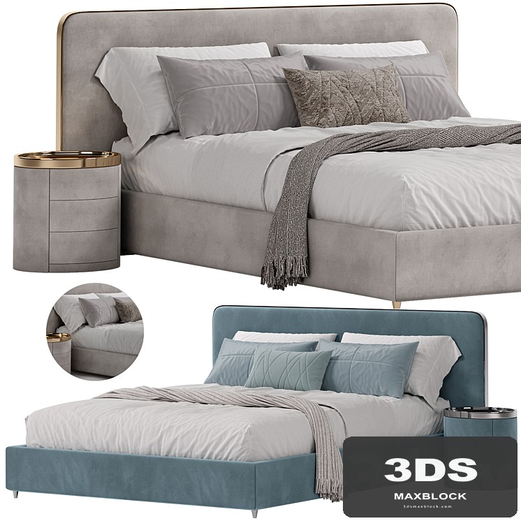 Double bed ELVIS by CANTORI