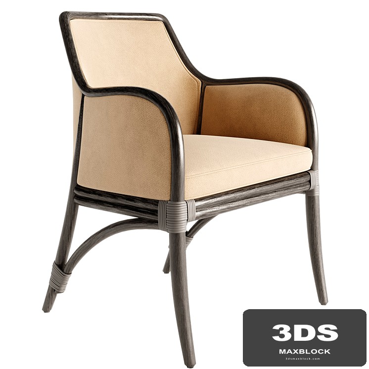 Lantana Armchair by McGuire Originals