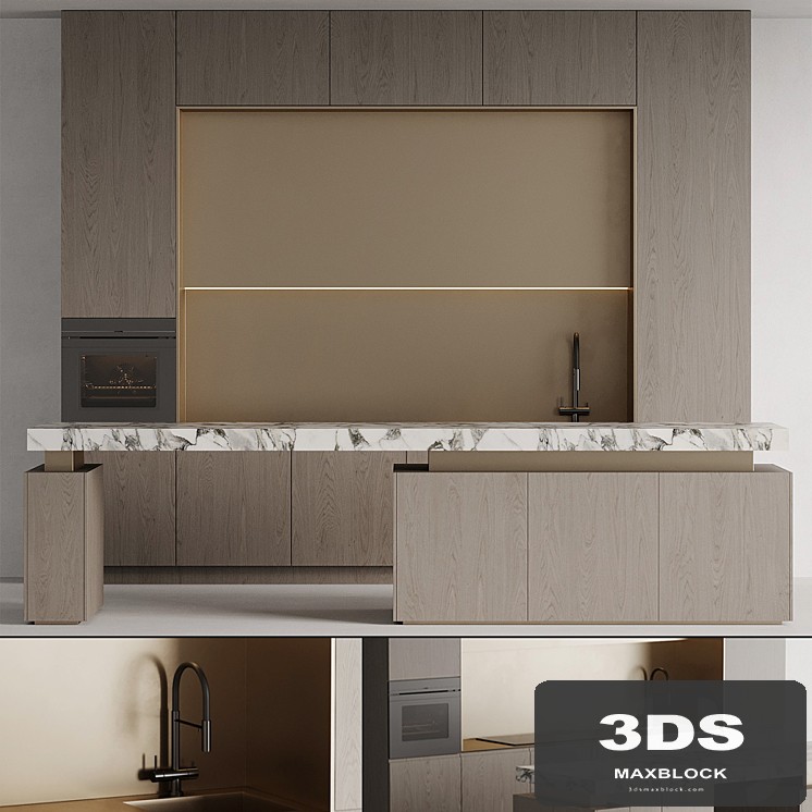 Kitchen with island 008