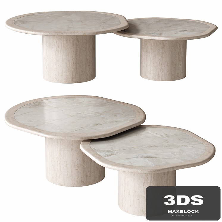 JOAN DUO ONYX COFFEE TABLE
