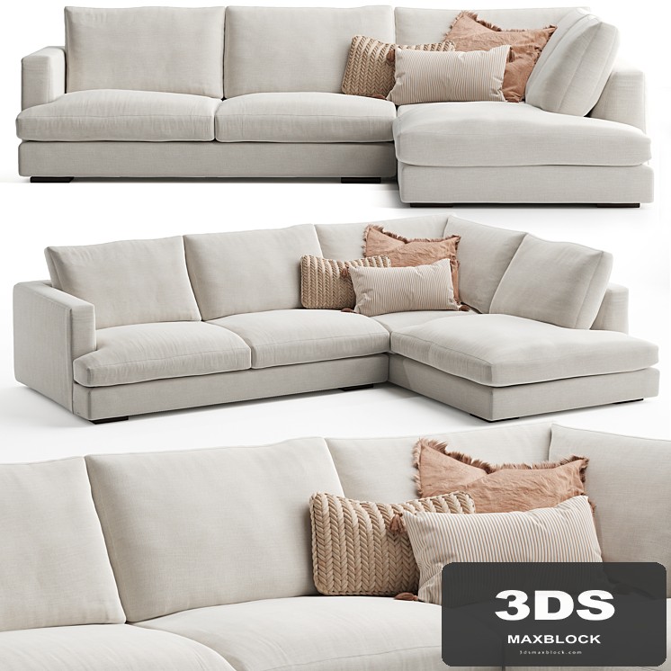 Haven 5 Seater Upholstered Sofa