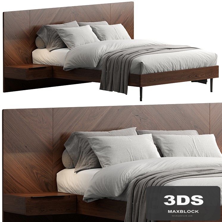 Nera Queen Bed with Nightstands